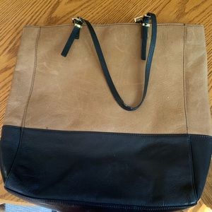 Two tone Audrey Brooke purse